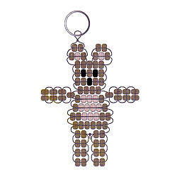 Connect your cord to your keyring with a Lark's Head knot.