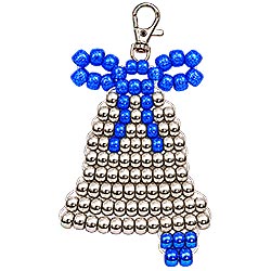Beaded Bell Ornament
